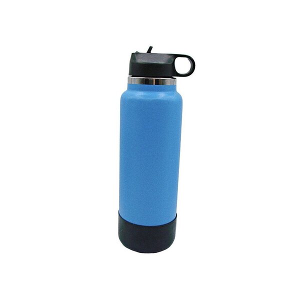 Hydro Flask 40oz Insulated Stainless Steel Water Bottle Wide Mouth Straw Handle - Picture 7 of 12